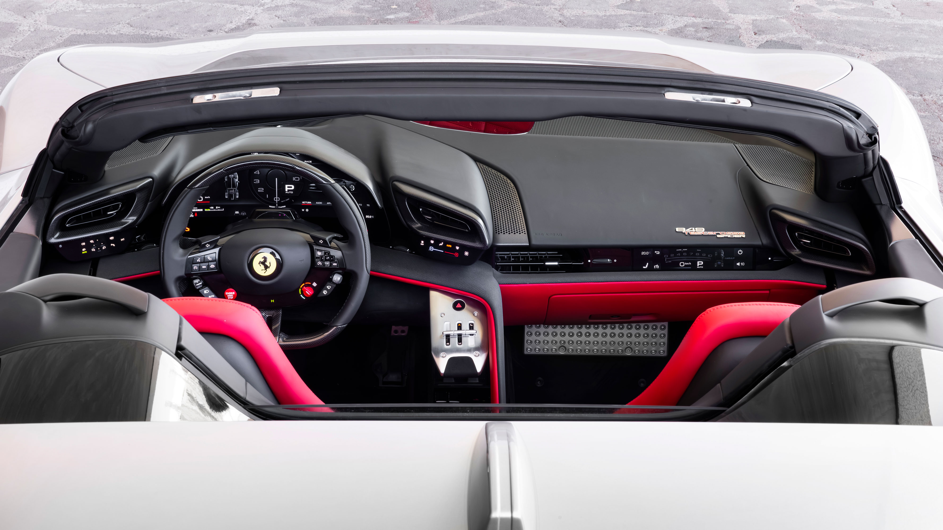 Ferrari 849 Testarossa Spider - interior