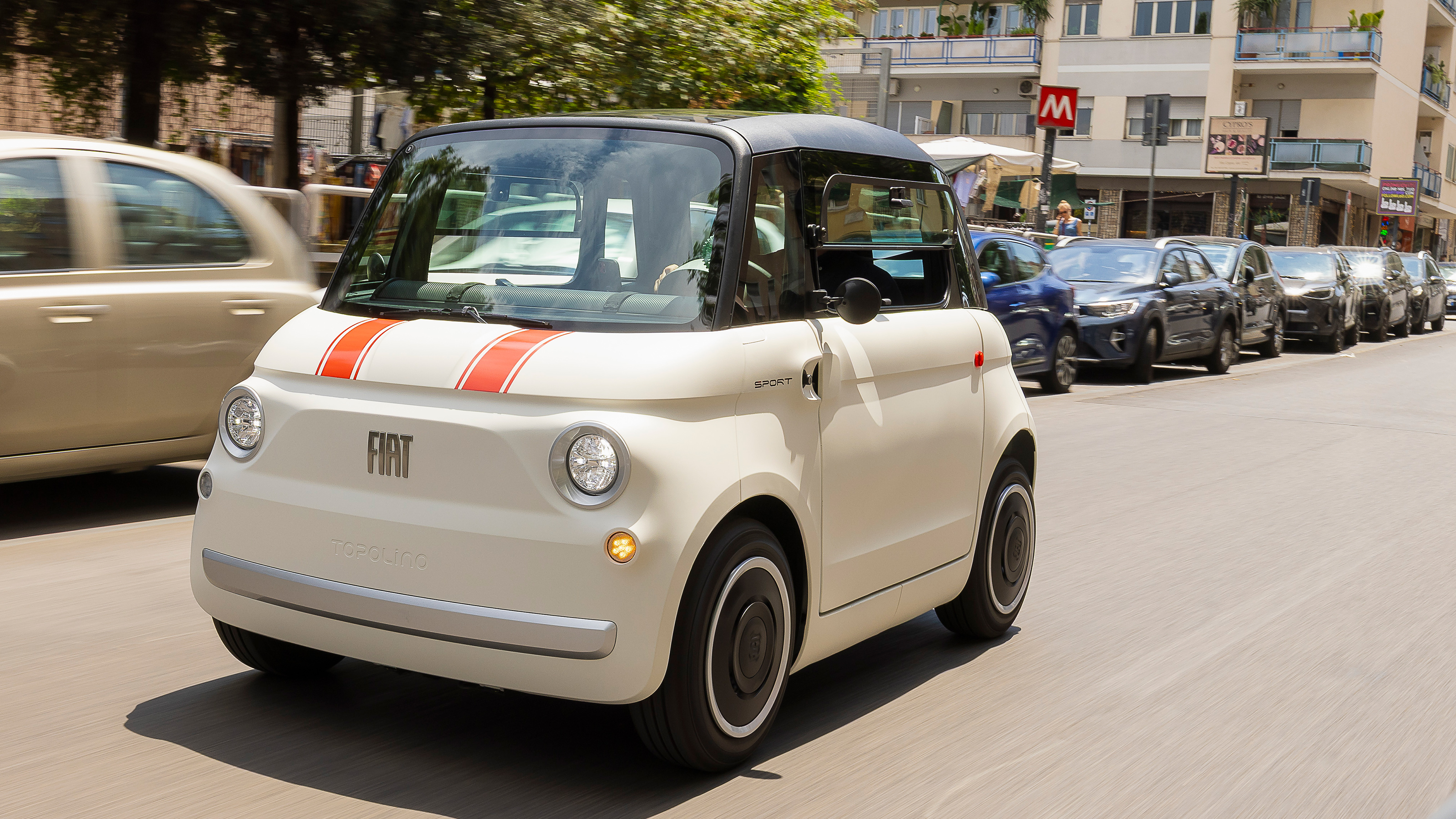 Fiat Topolino front tracking