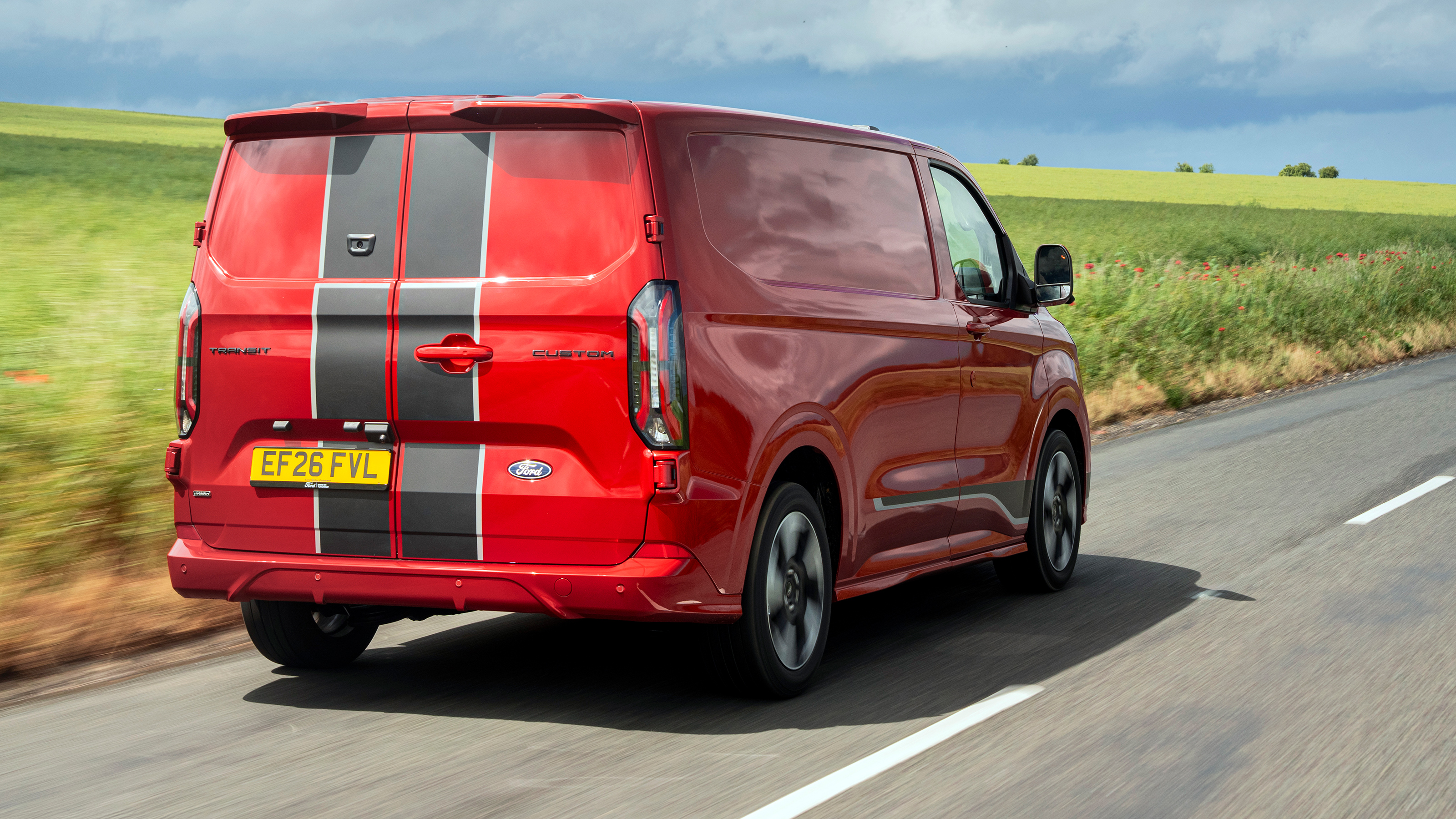 Ford Transit Custom - rear tracking
