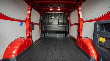 Ford Transit Custom - cargo area (rear view)