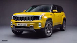 Jeep D-segment SUV - front static