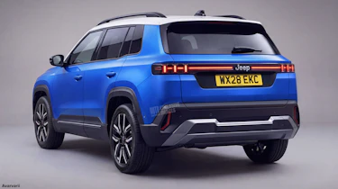Jeep mid-size SUV - rear watermarked