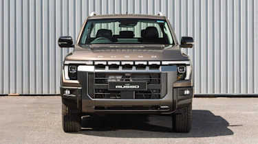 KGM Musso Rhino - front end
