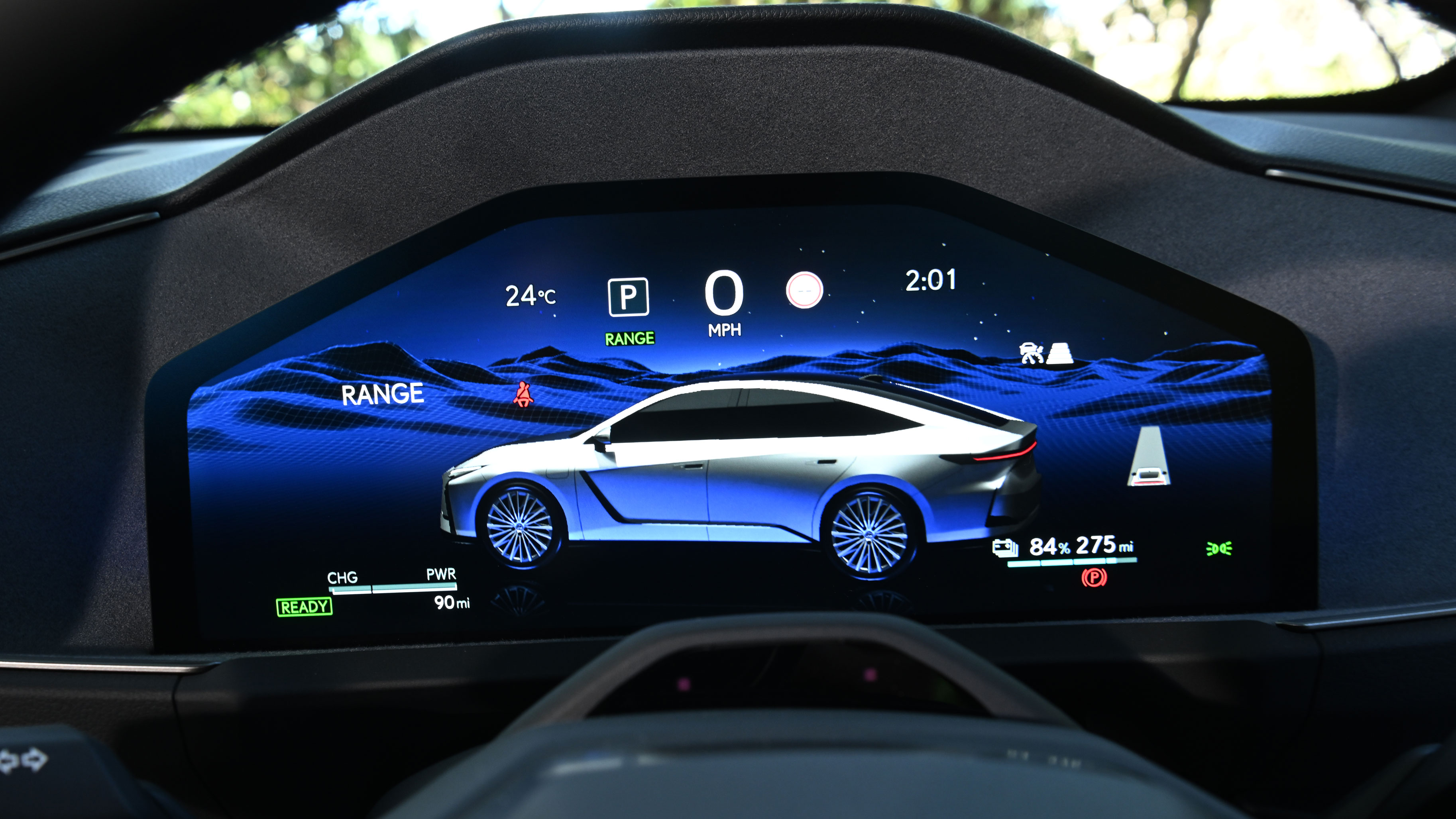 Lexus ES UK - dials