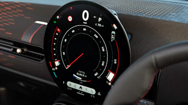 MINI Cooper Convertible - infotainment screen