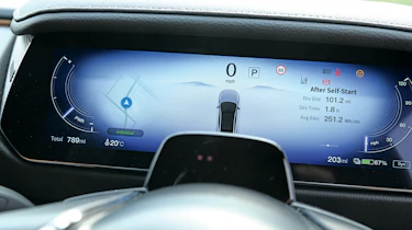 Mazda 6e - driver display