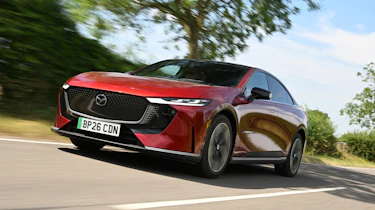 Mazda 6e in the UK - front tracking