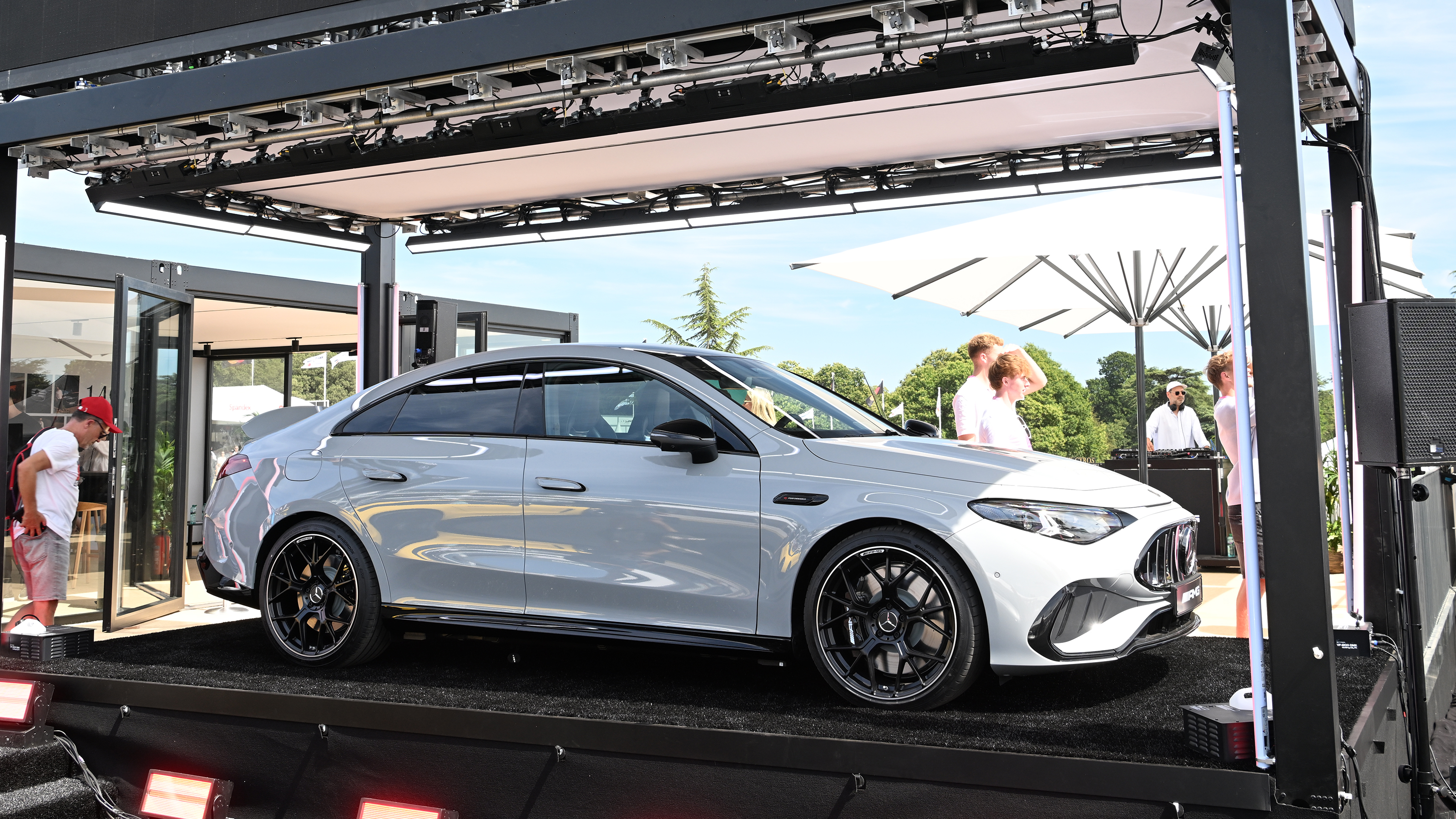 Mercedes CLA 45 AMG at Goodwood