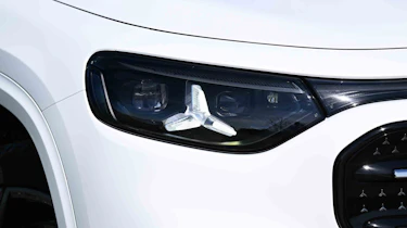 Mercedes GLB electric - head light detail
