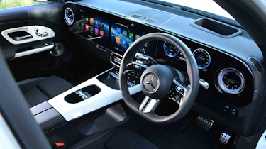 Mercedes GLB electric - dashboard