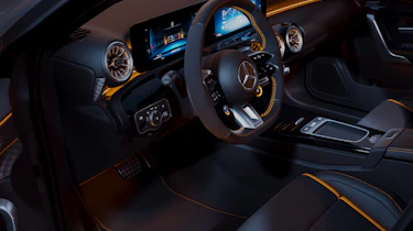 New Mercedes-AMG A 45 S Final Edition - steering wheel