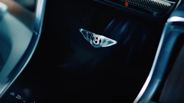 New Bentley Torcal teasers - Bentley logo on screen