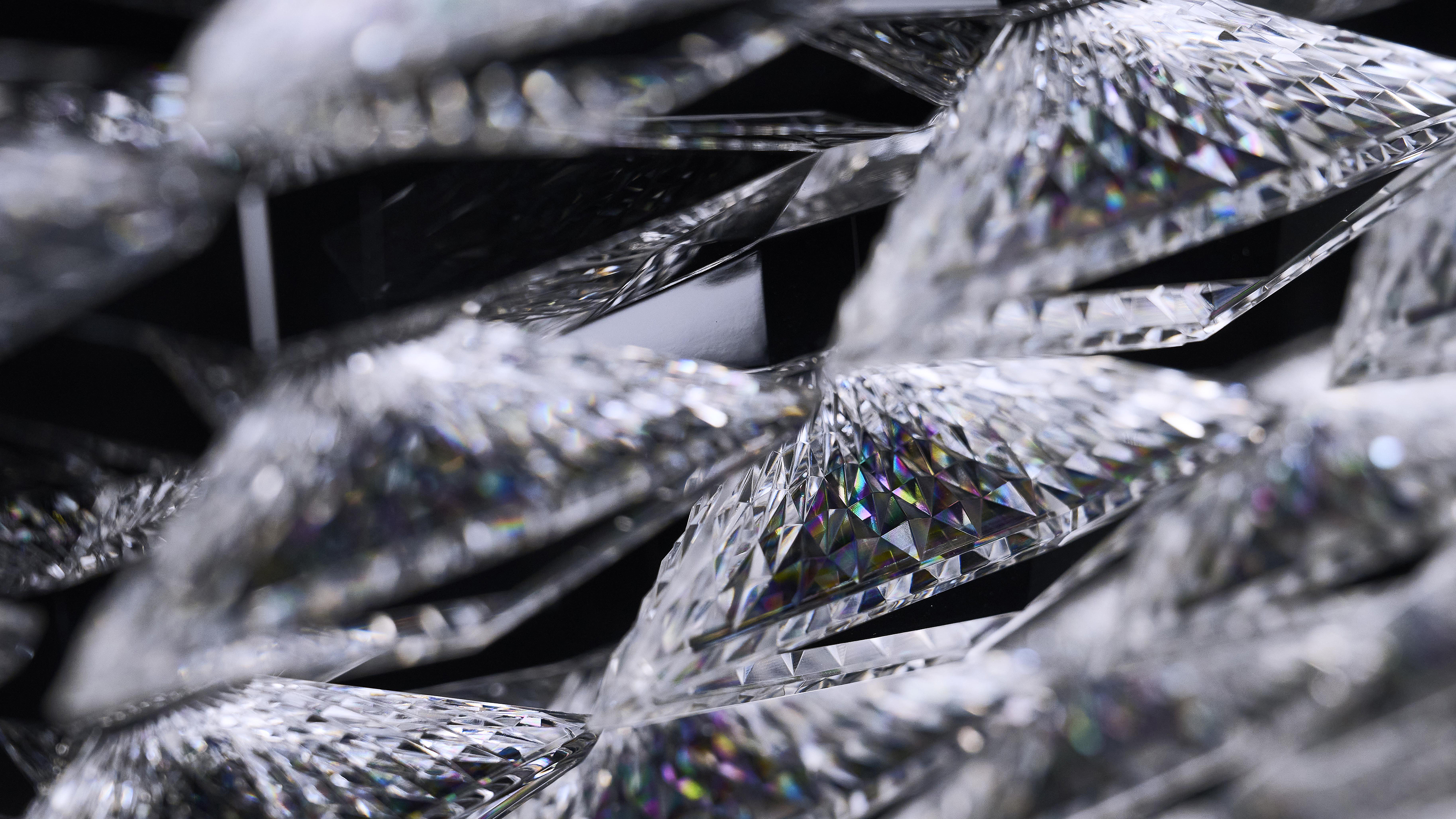 New Bentley Torcal teasers - diamonds close up