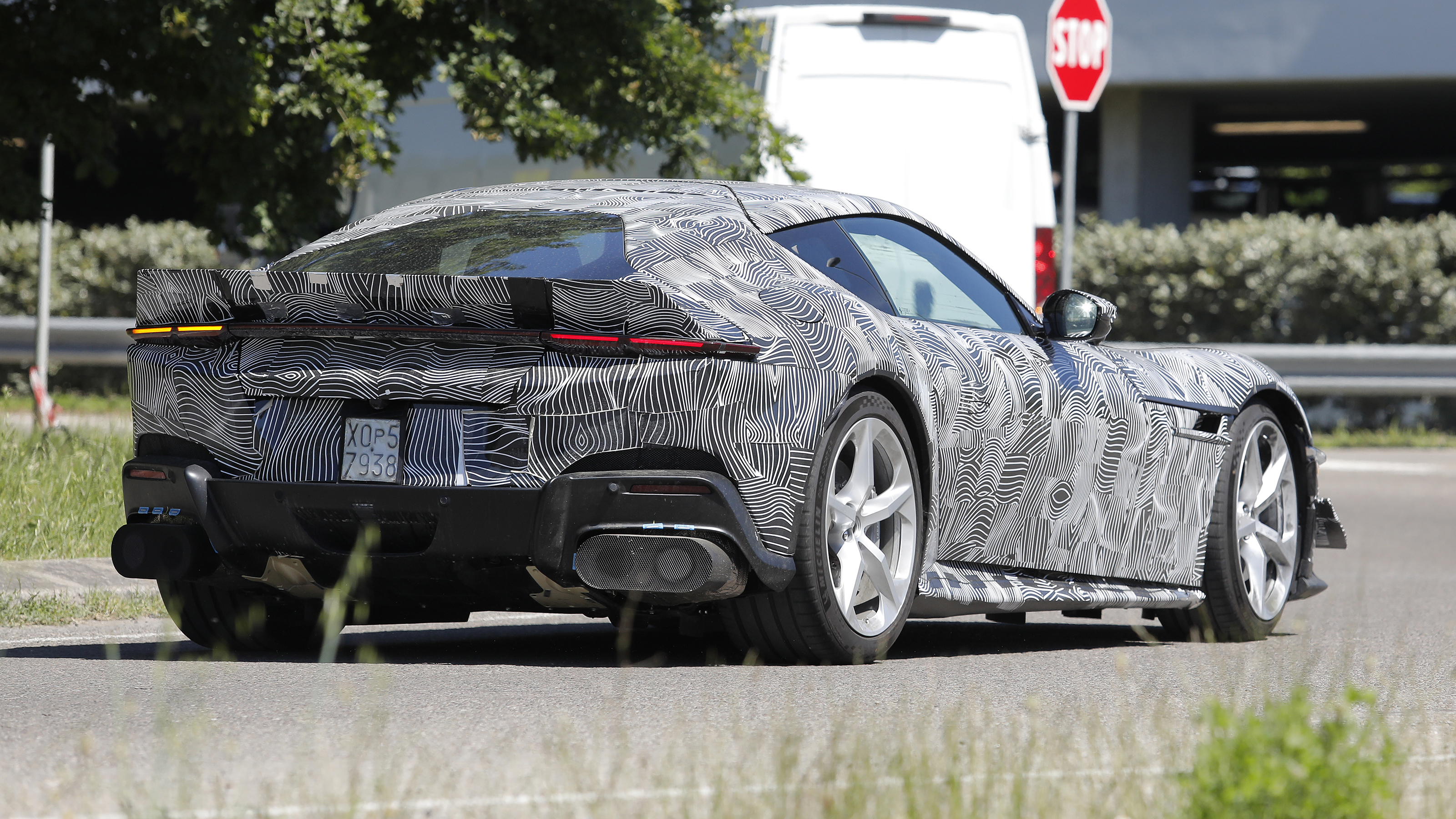 New Ferrari 12Cilindri GTO - rear 3/4