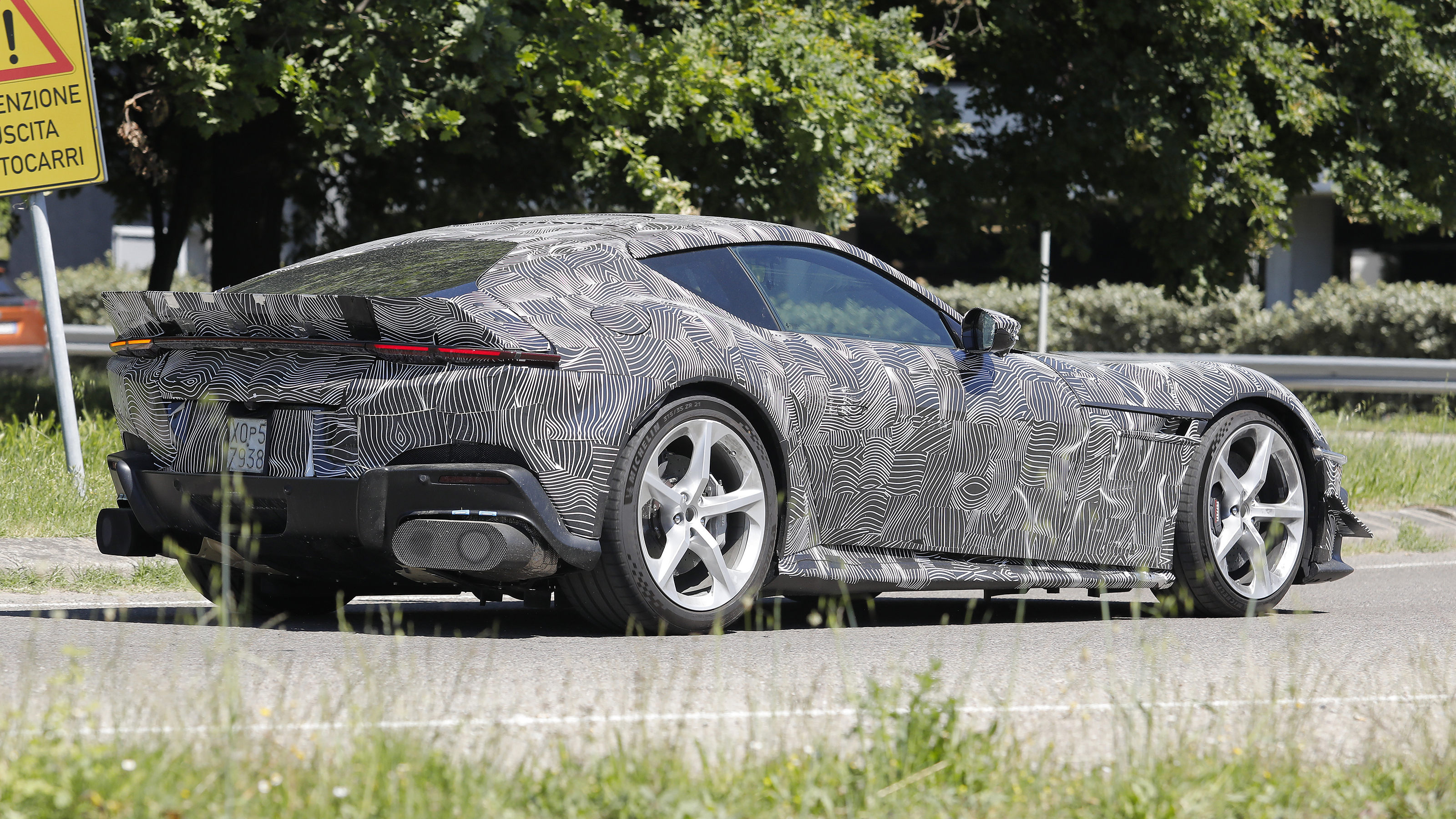 New Ferrari 12Cilindri GTO - rear angled