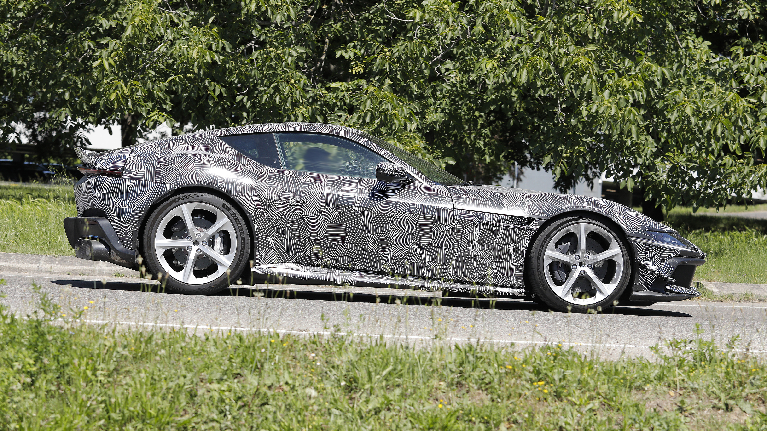 New Ferrari 12Cilindri GTO - side profile