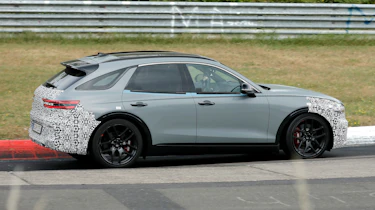 New Genesis GV70 testing - dynamic side