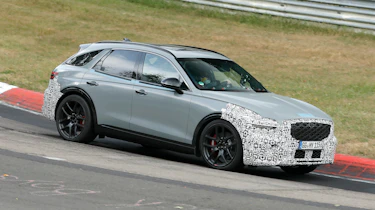 New Genesis GV70 testing - front angled