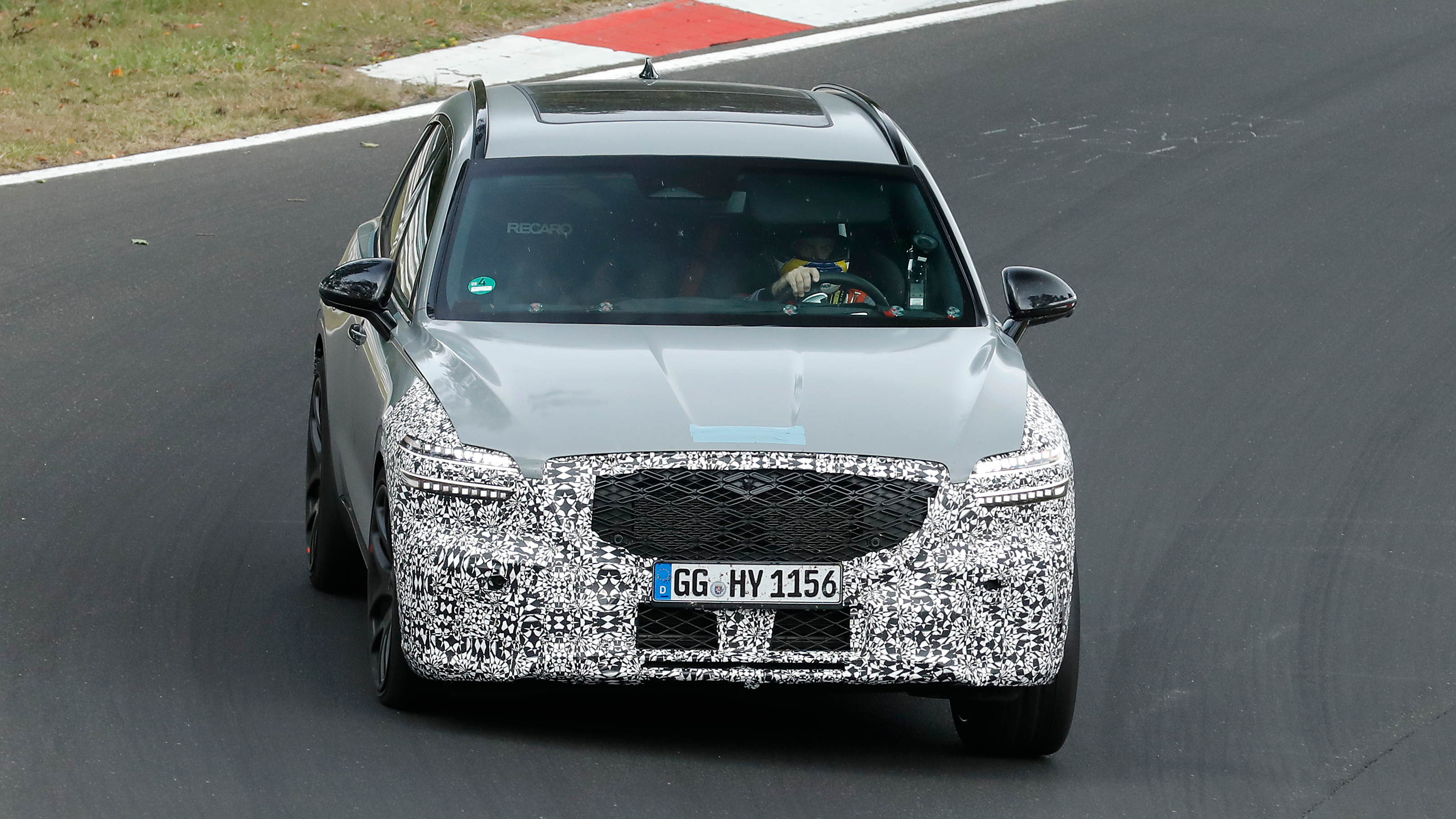 New Genesis GV70 testing - front end