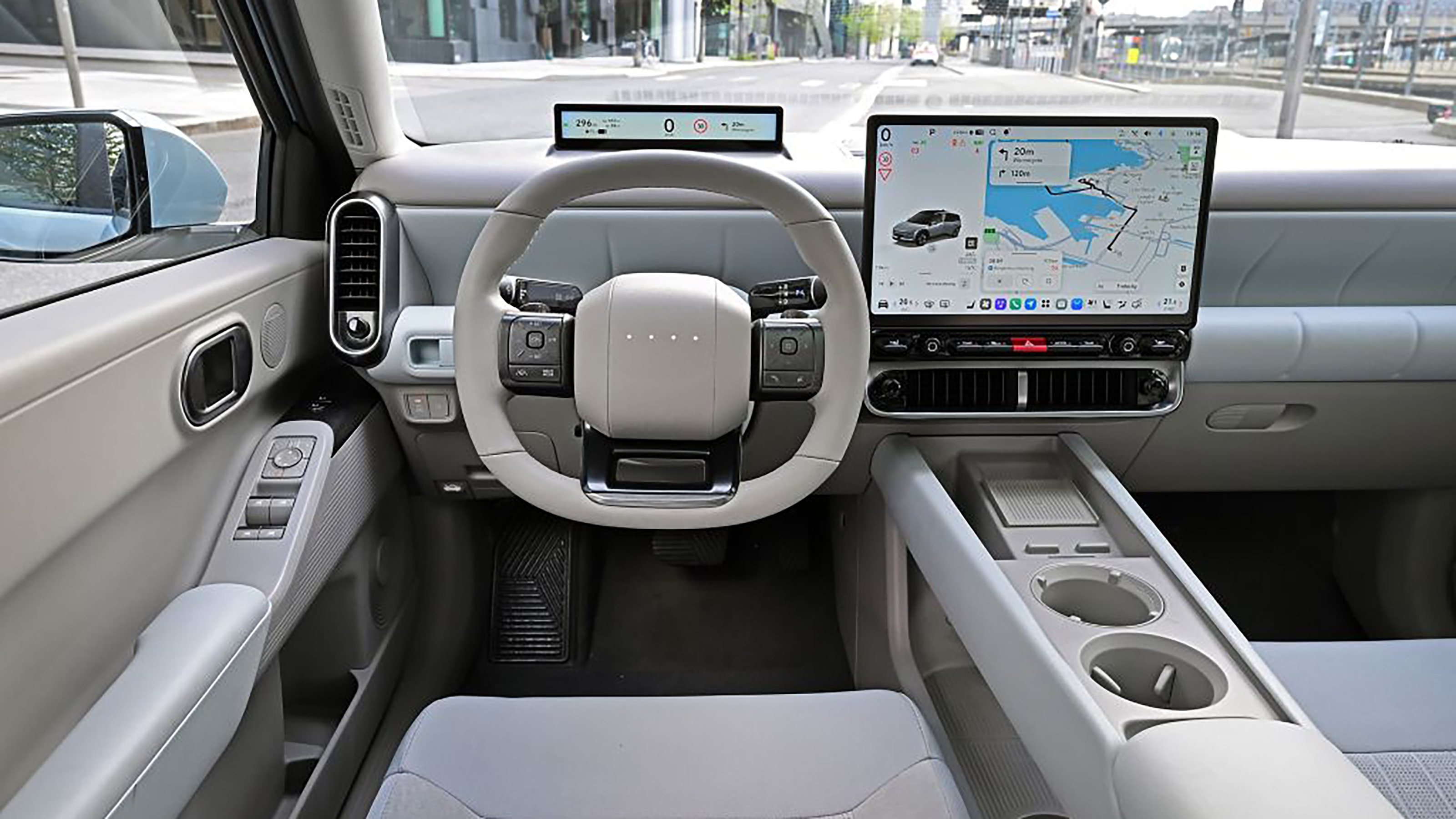 New Hyundai Ioniq 3 - driver view