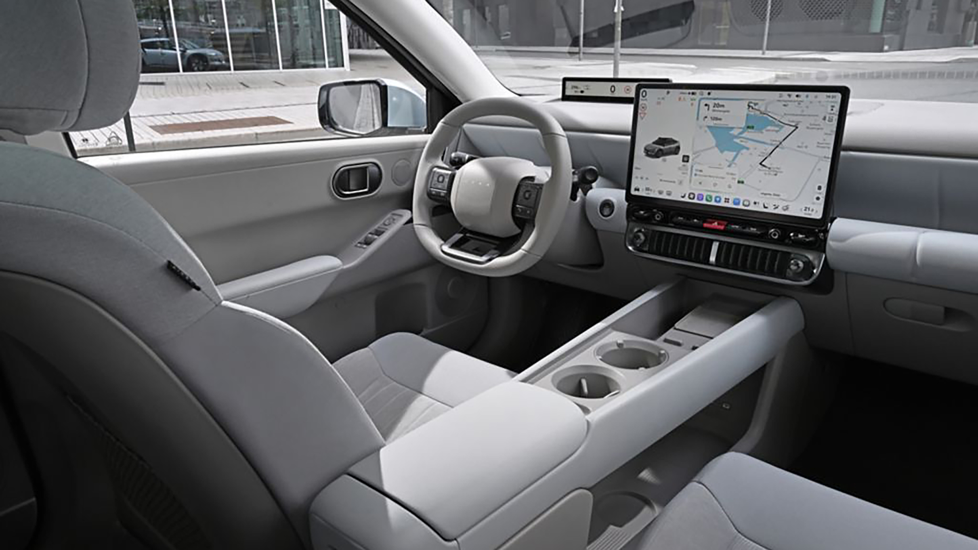 New Hyundai Ioniq 3 - front interior