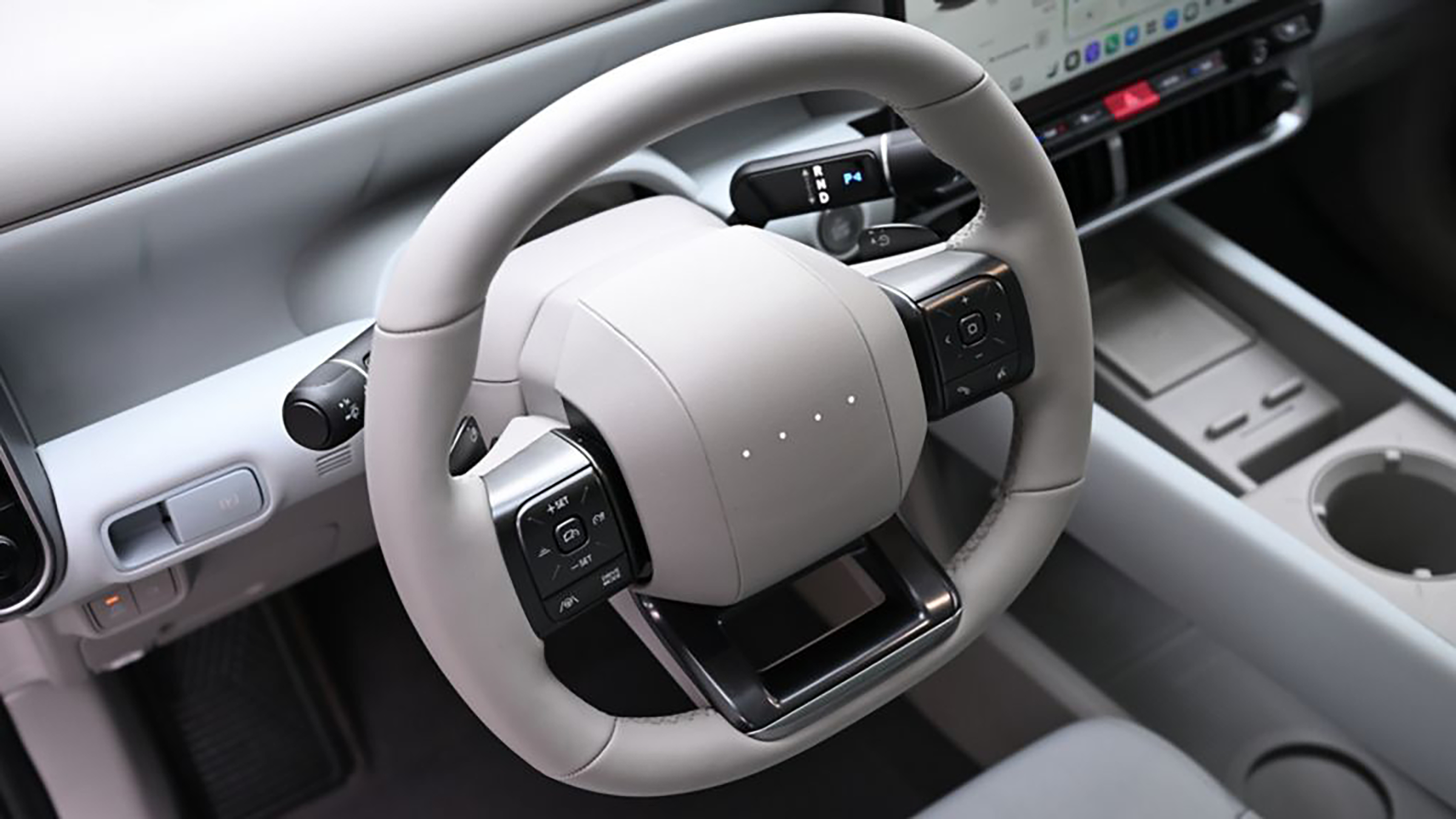 New Hyundai Ioniq 3 - steering wheel