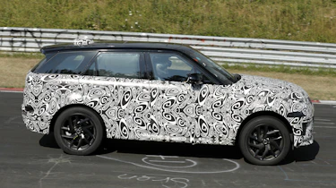 New Range Rover Sport facelift - side action