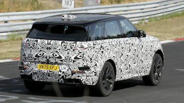 New Range Rover Sport facelift - rear action