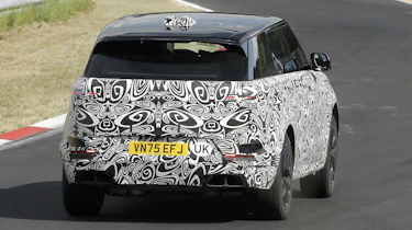 New Range Rover Sport facelift - rear