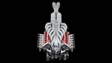 Nilu27 NILU hypercar engine - front