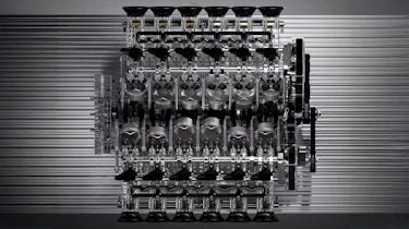 Nilu27 NILU hypercar engine - valves and pistons