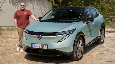 Ellis Hyde and the facelifted Nissan Ariya