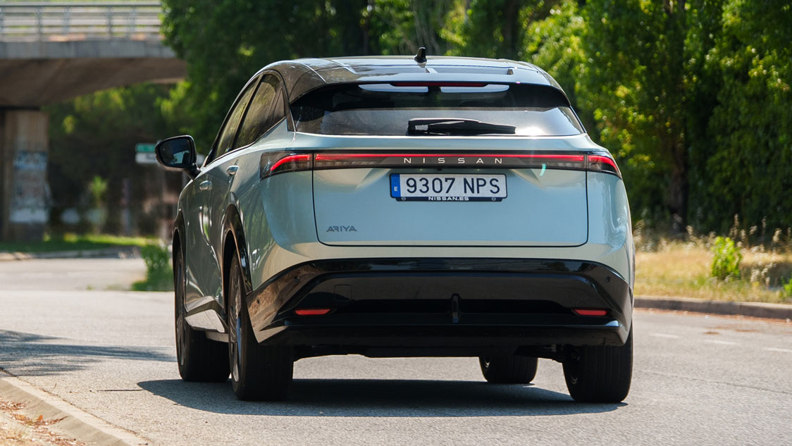 Nissan Ariya facelift 2026 - rear