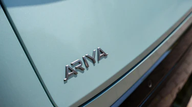 Nissan Ariya facelift 2026 - Ariya badge