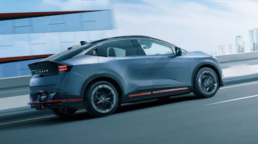 Nissan Leaf Nismo - dynamic rear angled