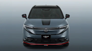 Nissan Leaf Nismo - front end blue