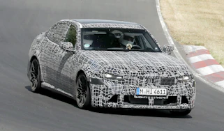 Petrol BMW M3 - front 3/4