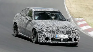 Petrol BMW M3 - front 3/4