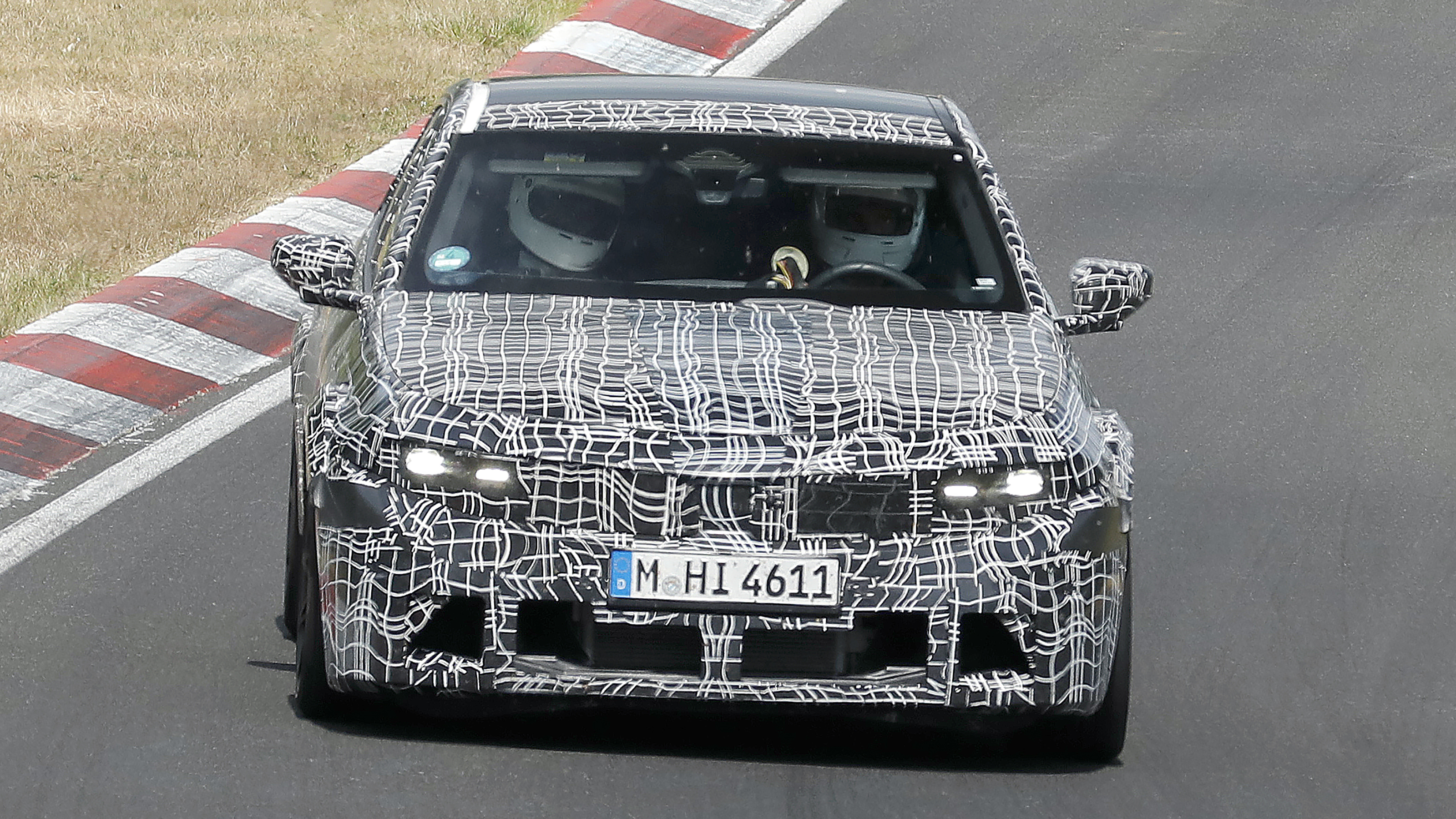 Petrol BMW M3 - front end