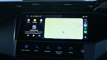 Peugeot E-408 - infotainment screen