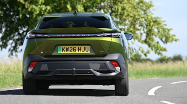Peugeot E-408 - rear cornering