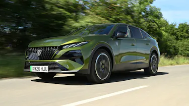 Peugeot E-408 - front tracking