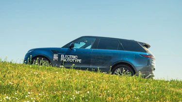 Range Rover Sport EV prototype - side