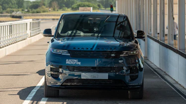 Range Rover Sport EV prototype - full front