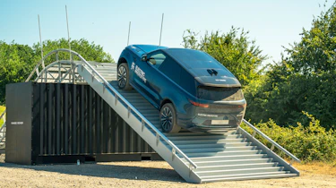 Range Rover Sport EV prototype - rear hill