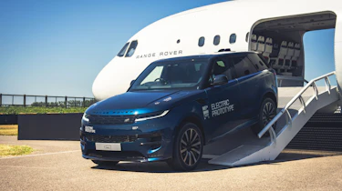 Range Rover Sport EV prototype - front static