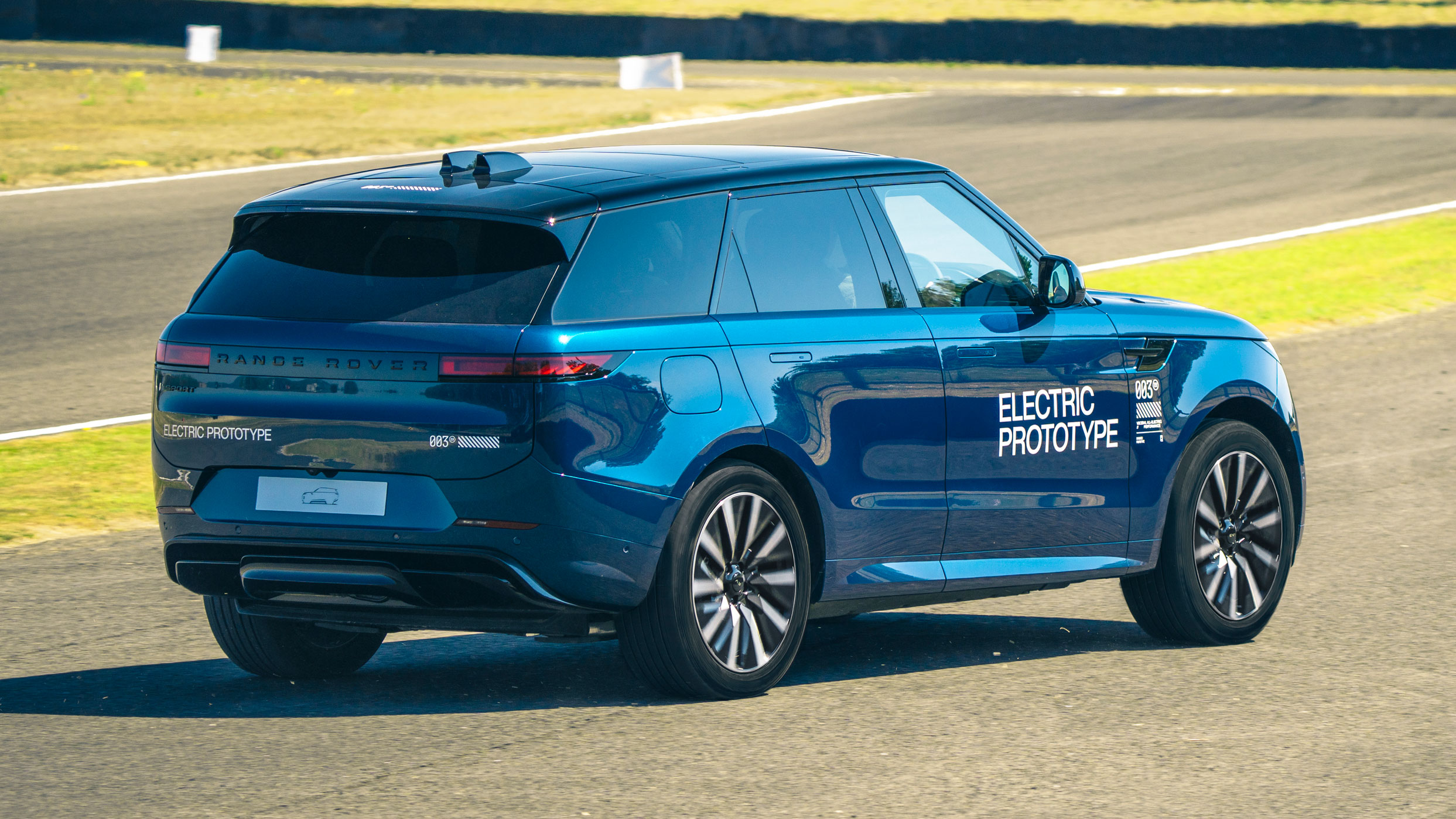 Range Rover Sport EV prototype - rear