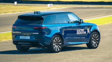 Range Rover Sport EV prototype - rear