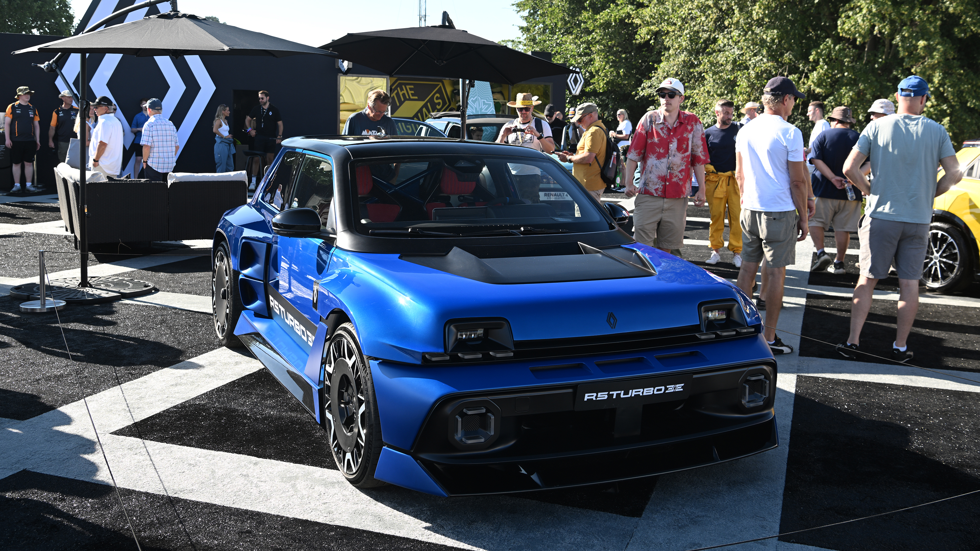 Renault 5 Turbo 3E at Goodwood
