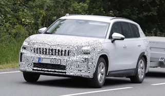 Skoda Kodiaq Facelift - front 3/4
